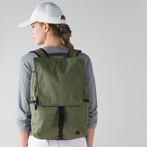 NEW Lululemon Urbanite Backpack- desert olive